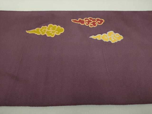 平和屋着物●龍村美術織物　龍村製　爪掻き本綴れ　八寸名古屋帯　瑞獅子　金糸　正絹　逸品　DAAS3240ps