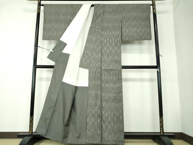 平和屋着物●本場大島紬 7マルキ 抽象文様 正絹 逸品 DAAS3281ps