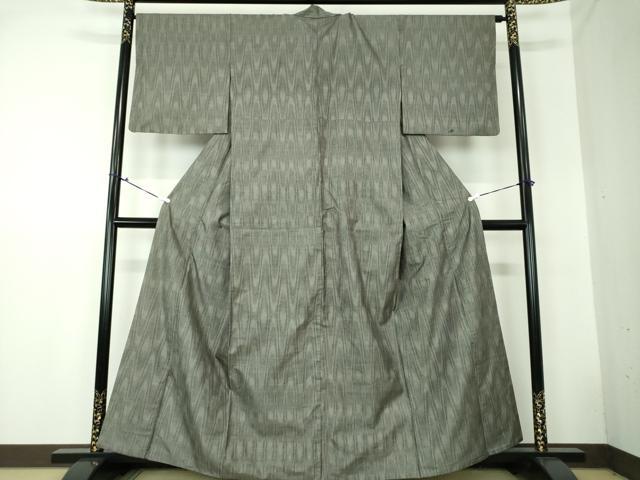 平和屋着物●本場大島紬 7マルキ 抽象文様 正絹 逸品 DAAS3281ps