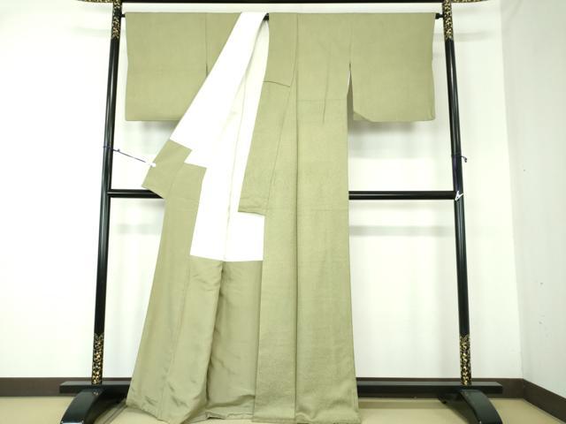 平和屋着物●伝統工芸師 服部光擴 江戸小紋 鮫小紋柄 正絹 逸品 DAAS3308ps