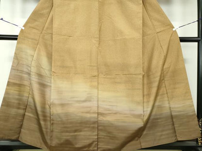 平和屋着物●本場染大島紬 訪問着 段霞文 ますいわ屋扱い 正絹 逸品 DAAS3327ps