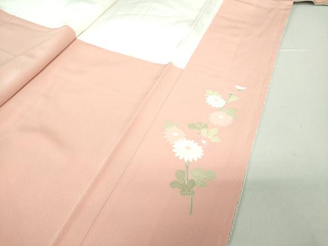 平和屋着物●本塩沢 110亀甲 捻梅 正絹 逸品 未使用 DAAS3373ps