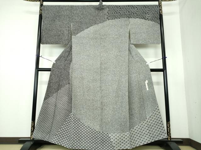 平和屋着物●二代目　川村久太郎　訪問着　吉祥花文　蓑亀　たたき染め　健勝苑扱い　正絹　逸品　DAAS3374ps
