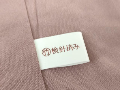 平和屋着物●本場大島紬　白大島　訪問着　雪輪花文　正絹　逸品　DAAS3383ps