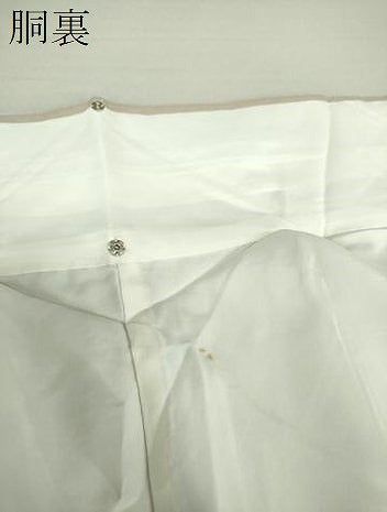 平和屋着物●結城紬 色無地 絹鼠色 正絹 逸品 DAAS3397ps