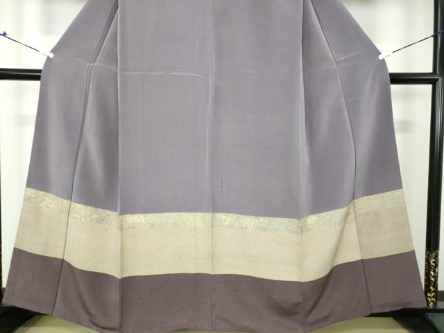 平和屋着物●訪問着 駒刺繍 鹿の子横段文 鬼しぼ縮緬 金彩 正絹 逸品 DAAS3429ps