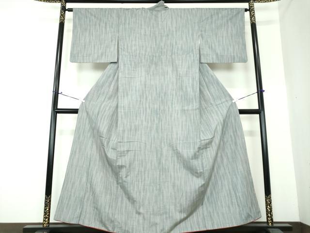 平和屋着物●上質な紬 縞 正絹 逸品 DAAS3469ps