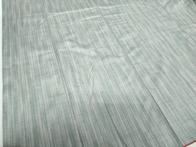 平和屋着物●上質な紬 縞 正絹 逸品 DAAS3469ps