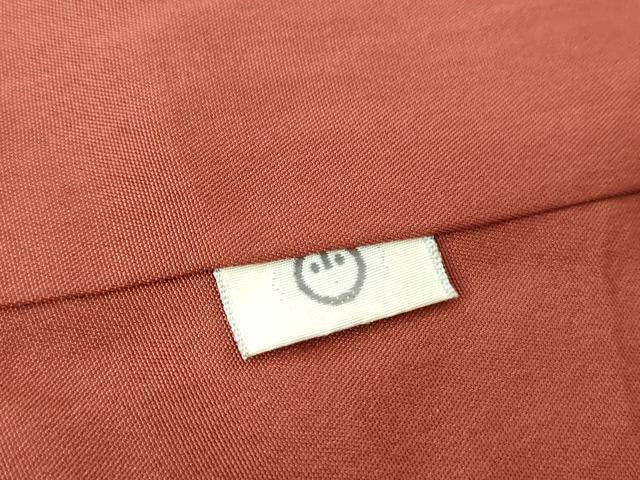 平和屋着物○上質な紬 変わり格子 小田急百貨店扱い 正絹 逸品 DAAS3495ps