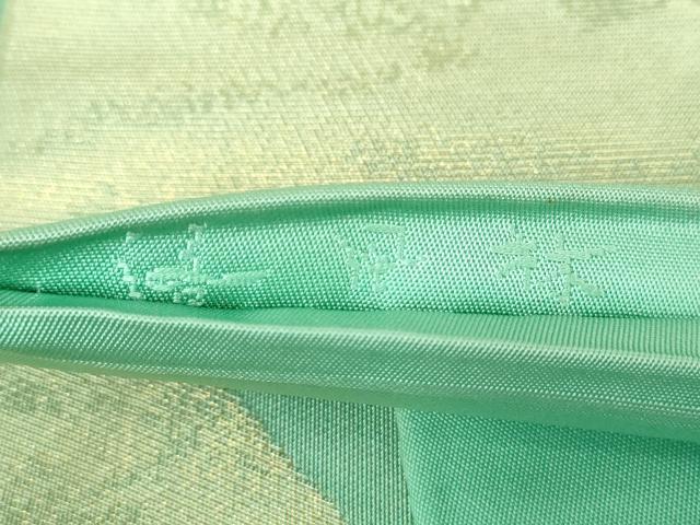平和屋着物●洛風林 工芸帯地 六通柄 本袋帯 霞文 金糸 引箔 正絹 逸品 DAAS3551ps