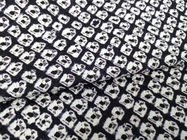 平和屋着物●九寸名古屋帯　総絞り　濃黒紅色　正絹　逸品　未使用　DAAS3585ps