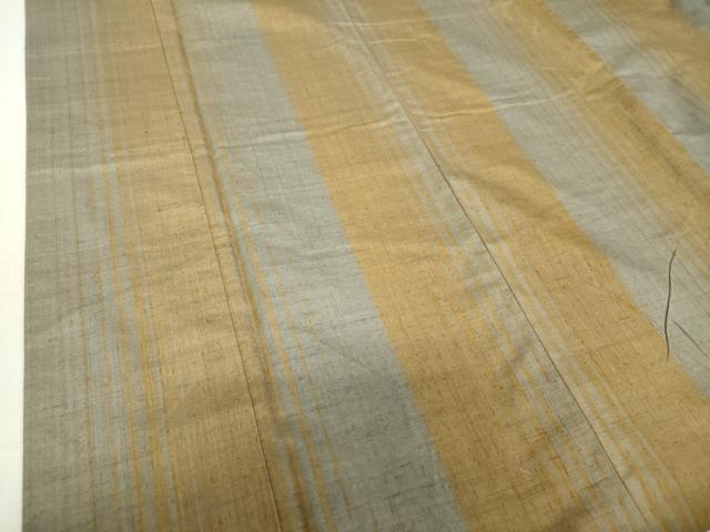 平和屋着物●上質な紬　変わり間道　正絹　逸品　DAAS3659ps