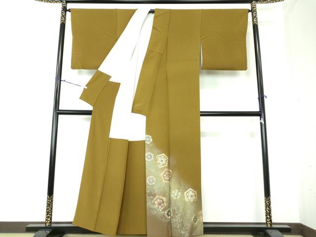 平和屋着物●TOKI志すい キモノモードオリジナルブランド 色留袖 亀甲花文 暈し染め 金彩 正絹 逸品 DAAS3698ps