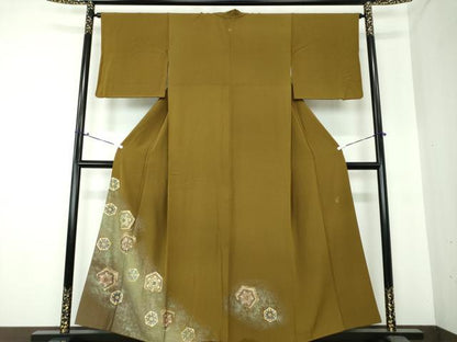 平和屋着物●TOKI志すい キモノモードオリジナルブランド 色留袖 亀甲花文 暈し染め 金彩 正絹 逸品 DAAS3698ps