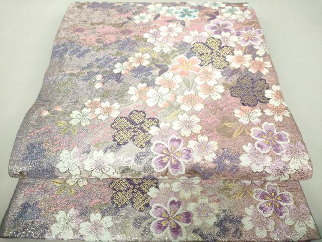 平和屋着物●豪華振袖 長襦袢(無双仕立て・半衿刺繍)・袋帯セット 刺繍 源氏香 雪輪舞桜 暈し染 金彩 やまと誂製 ロング丈 逸品 DAAS3734ps