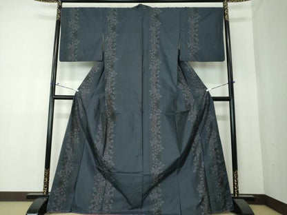 平和屋着物●本場大島紬 アンサンブル 花間道 やまと誂製 正絹 逸品 未使用 DAAS3735ps