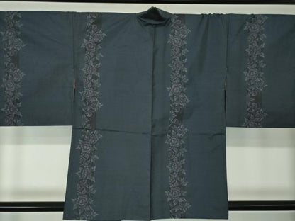 平和屋着物●本場大島紬 アンサンブル 花間道 やまと誂製 正絹 逸品 未使用 DAAS3735ps
