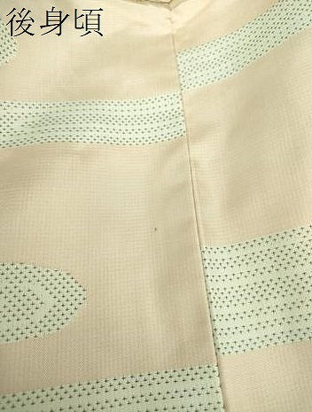 平和屋着物●上質な紬 抽象文様 正絹 逸品 未使用 DAAS3841ps