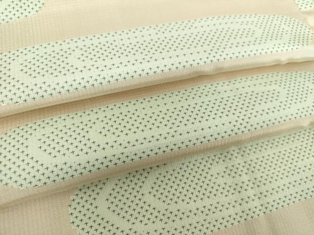 平和屋着物●上質な紬 抽象文様 正絹 逸品 未使用 DAAS3841ps