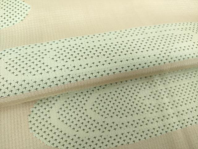 平和屋着物●上質な紬 抽象文様 正絹 逸品 未使用 DAAS3841ps