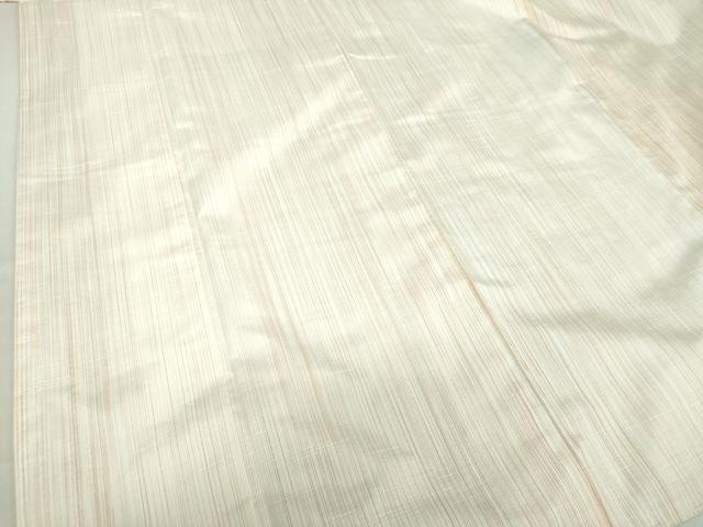平和屋着物●上質な紬 変わり縞 正絹 逸品 未使用 DAAS3885ps