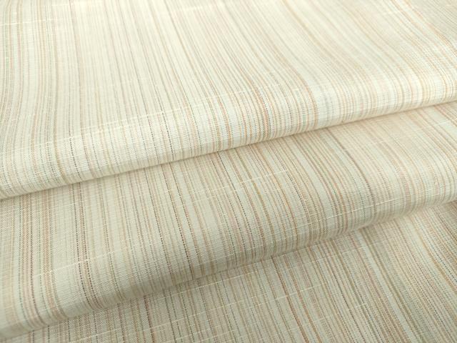 平和屋着物●上質な紬 変わり縞 正絹 逸品 未使用 DAAS3885ps