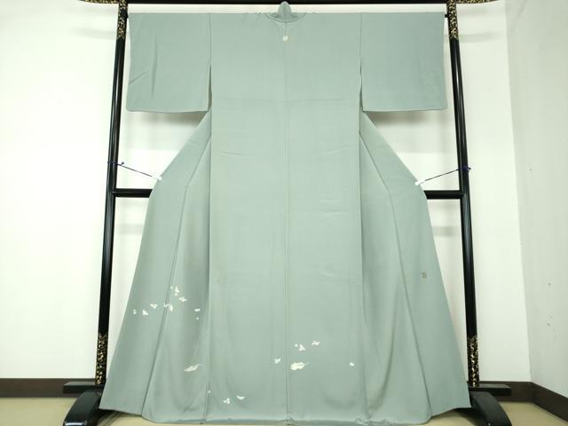 平和屋着物●京加賀糸目友禅作家 山崎巌 色留袖 舞花文 正絹 逸品 DAAS3886ps