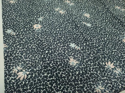 平和屋着物●上質な小紋　楓文　正絹　逸品　DAAS3966ps