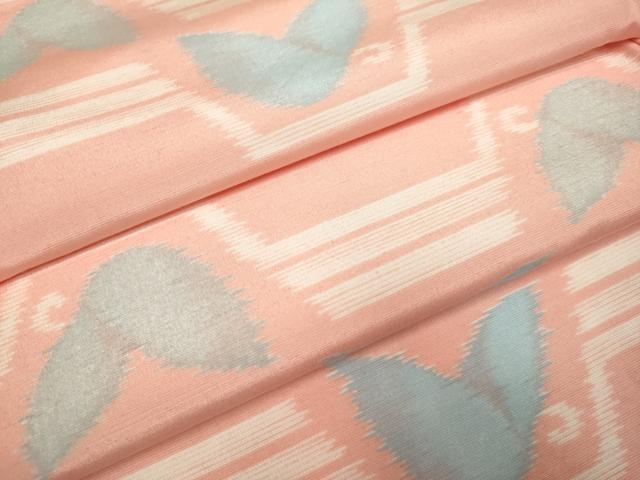 平和屋着物▽小紋 単衣 幾何学文様 洗える着物 DAAS4009du