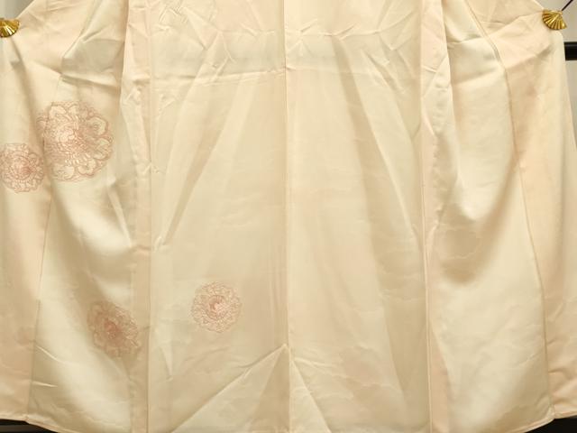 平和屋着物▽中国三大刺繍 相良刺繍 総刺繍 訪問着 単衣 花鳥文 正絹 逸品 DAAS4012du