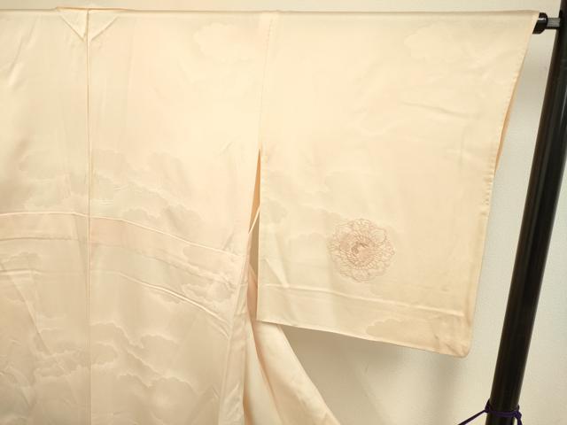 平和屋着物▽中国三大刺繍 相良刺繍 総刺繍 訪問着 単衣 花鳥文 正絹 逸品 DAAS4012du