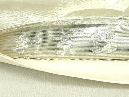 平和屋着物◎六通柄袋帯 彩京錦 鳳凰花文 プラチナ箔二重引 正絹 逸品 DAAS8231qp