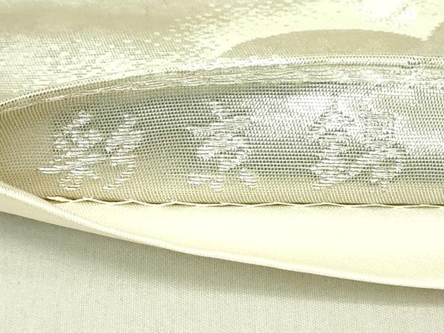 平和屋着物◎六通柄袋帯 彩京錦 鳳凰花文 プラチナ箔二重引 正絹 逸品 DAAS8231qp