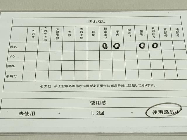 平和屋着物◎六通柄袋帯　正倉院花文　銀糸　正絹　逸品　DAAS8242qp