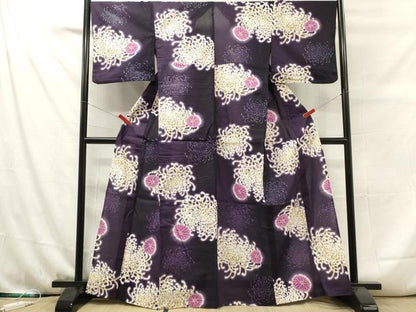 平和屋着物∴夏物 世界的ファッションデザイナー 山本寛斎 kansaiブランド 浴衣・作り帯・桐下駄セット 綿紅梅 乱菊 綿 逸品 DAAS8648cd