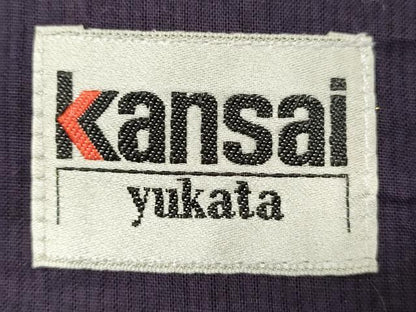平和屋着物∴夏物 世界的ファッションデザイナー 山本寛斎 kansaiブランド 浴衣・作り帯・桐下駄セット 綿紅梅 乱菊 綿 逸品 DAAS8648cd