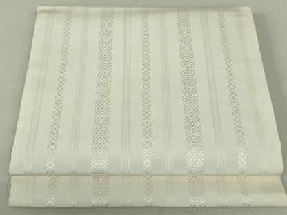 平和屋着物●本場筑前博多織 八寸名古屋帯 献上 正絹 逸品 DAAT0140ob