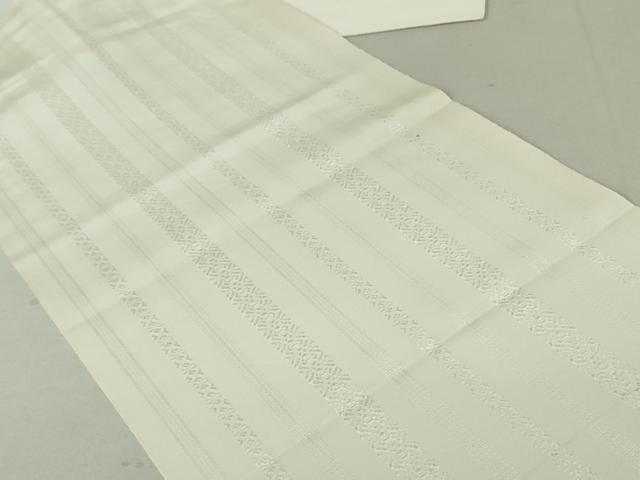 平和屋着物●本場筑前博多織 八寸名古屋帯 献上 正絹 逸品 DAAT0140ob