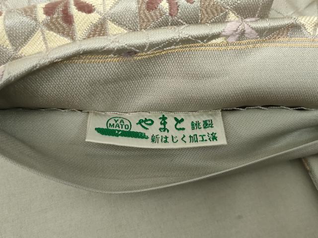 平和屋着物●こむさでもーど・COMME CA DU MODE 六通柄袋帯 唐織 舞花文 やまと誂製 正絹 逸品 DAAT0217ob