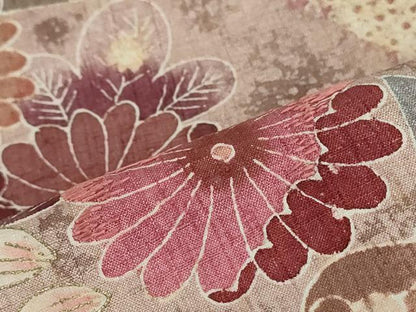 平和屋着物●十七代京屋林蔵 中国三大刺繍 相良刺繍 太鼓柄袋帯 紬地 絞り 辻が花 正絹 逸品 DAAT0290ob