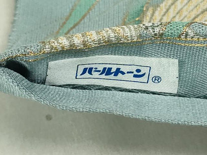 平和屋着物●六通柄袋帯　紹巴　永楽善五郎好み　稲穂草丸文　金糸　正絹　逸品　DAAT0307ob