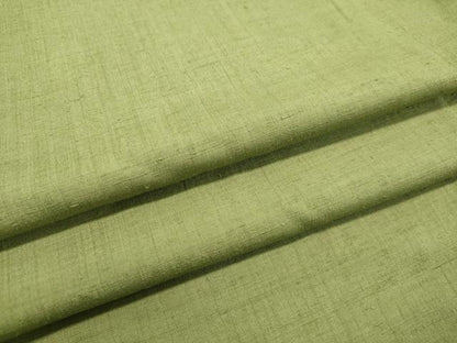 平和屋着物●結城紬 苗色 正絹 逸品 DAAT1014tw