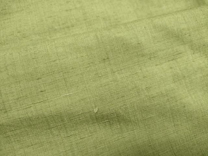 平和屋着物●結城紬 苗色 正絹 逸品 DAAT1014tw
