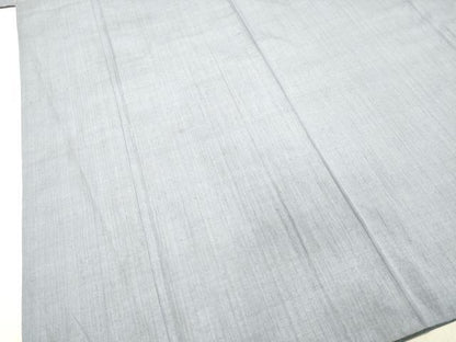 平和屋着物●本場結城紬　重要無形文化財　淡藤色　正絹　逸品　DAAT1049tw