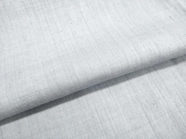 平和屋着物●本場結城紬　重要無形文化財　淡藤色　正絹　逸品　DAAT1049tw