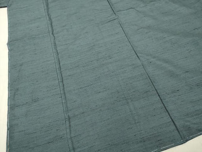 平和屋着物●男性　紬　アンサンブル　網代織　正絹　逸品　未使用　DAAT1057tw