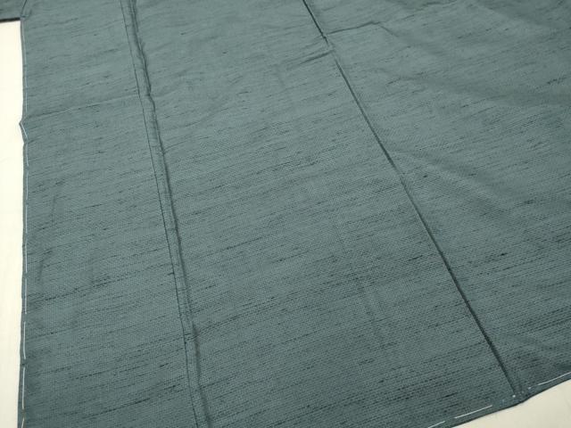 平和屋着物●男性　紬　アンサンブル　網代織　正絹　逸品　未使用　DAAT1057tw