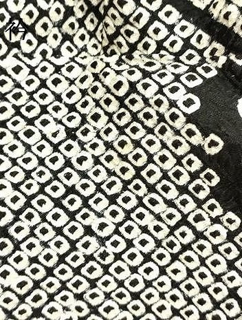 平和屋着物●豪華振袖 総絞り 駒刺繍 流水舞花文 黒地 金彩 正絹 逸品 DAAT1063tｗ