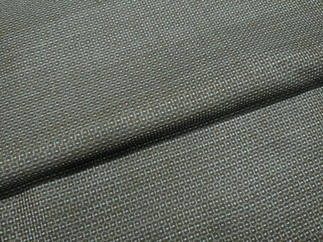 平和屋着物●男性 本場大島紬 アンサンブル 100亀甲 総詰め 正絹 逸品 DAAT1071tw