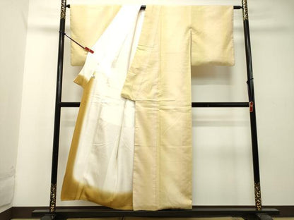 平和屋着物●上質な紬　間道　正絹　逸品　DAAT1101tw